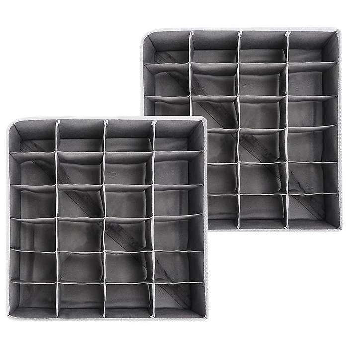 Organiser Divider Pack Of 2 -with 24 Cells - for Storage Baby Clothes