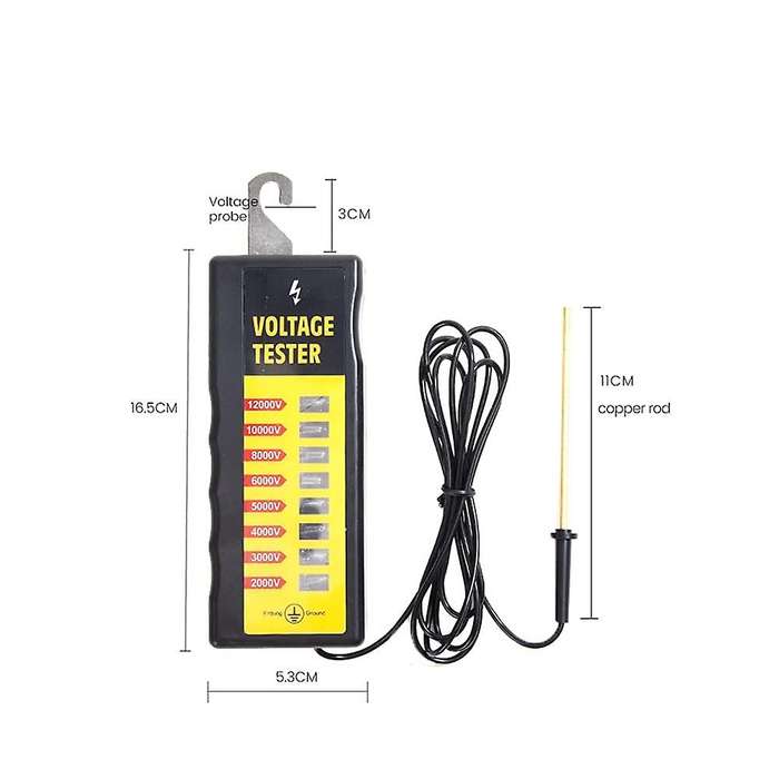 12000v Farmer's Fence Voltage Testing Tool