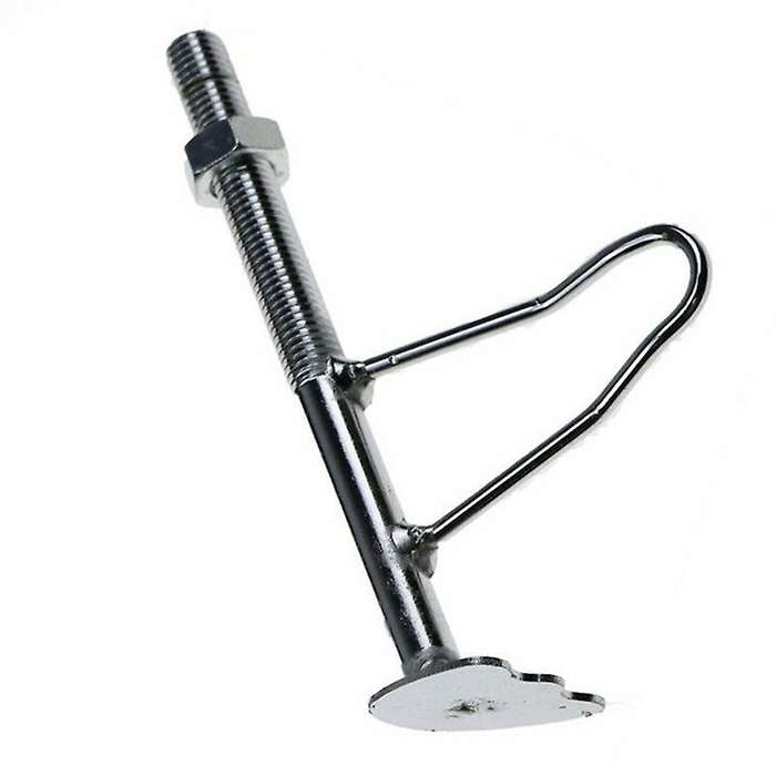 Black Cnc Motorcycle Kickstand Side Stand Adjustable Leg Prop Post