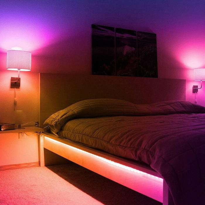 2x 3w Smart E12 Rgb Led Color Bulb with 24 Candle Remote Control