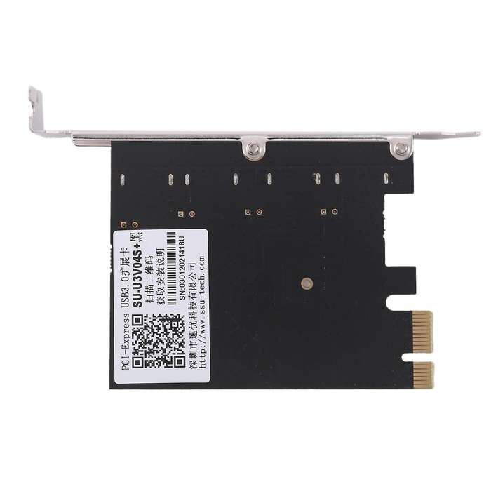 4 Port Usb 3.0 Pci Express Expansion Card Pcie Pci-e Host Controller