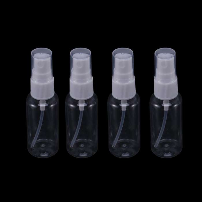 40 Pcs 30 Ml(1oz) Clear Plastic Mist Spray Bottle,refillable Bottle