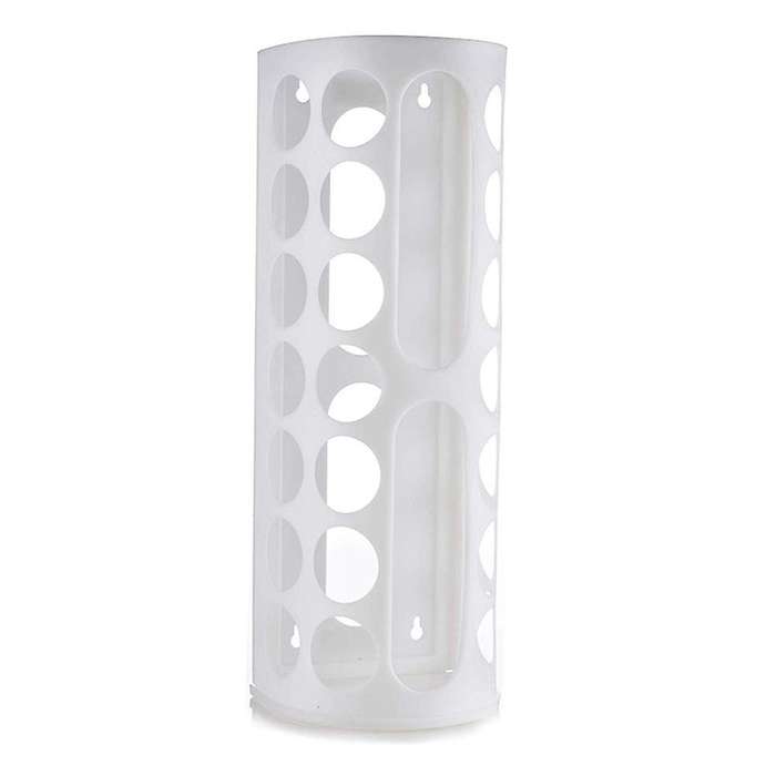 Multipurpose Folding Garbage Bag Storage Box Wall Hanging White