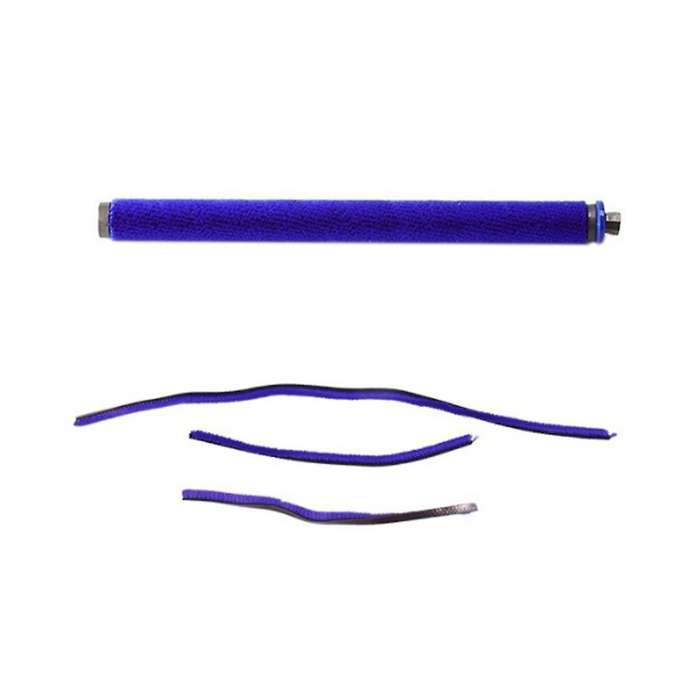 Soft Velvet Roller Suction Head with Soft Plush Strips for Dyson