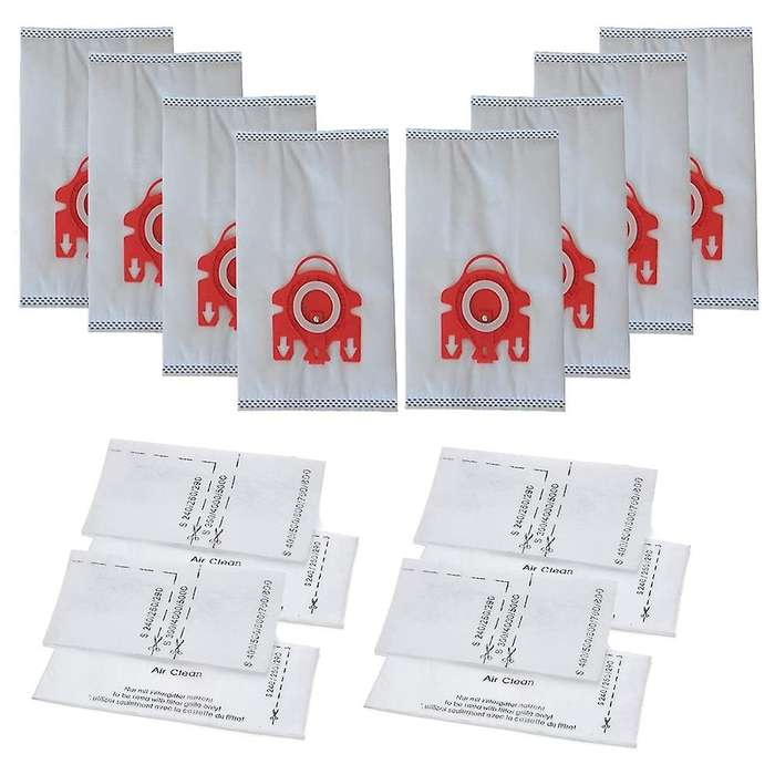 Vacuum Cleaner Bags for Miele Type Fjm Airclean 3d C1 C2 Complete