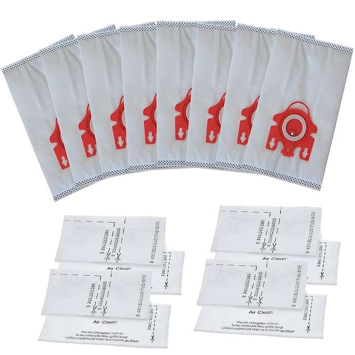 Vacuum Cleaner Bags for Miele Type Fjm Airclean 3d C1 C2 Complete