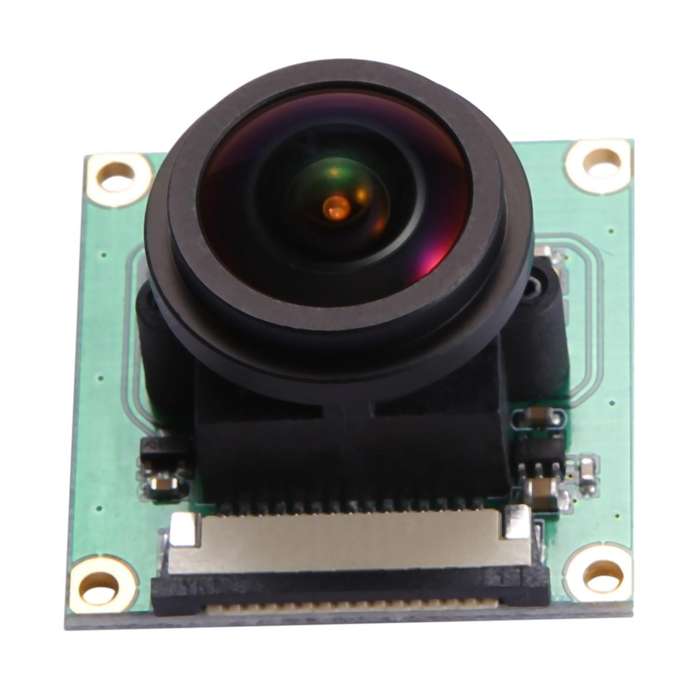 5mp Camera Module Wide Angle Fisheyes Lens for Raspberry Pi 2/3/b
