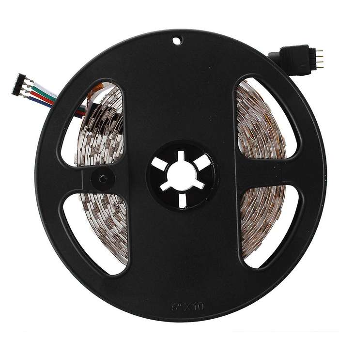 2 X 5m 10m 5050 Smd 600 Led Rgb Flexible Strip Light Car Auto Dc 12v