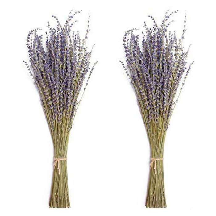 Dried Lavender Bundles for Home Decoration,photo Props,2 Bundles Pack