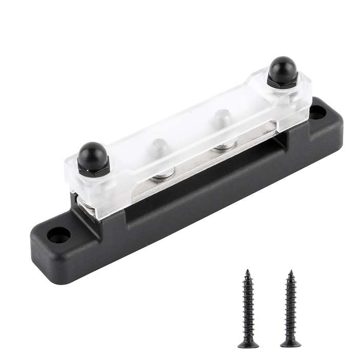 4-way Straight Busbar, Ac and Dc High Current