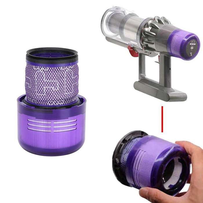 2x Washable Vacuum Cleaner Rear Filter Accessory for Dyson V11 Sv14