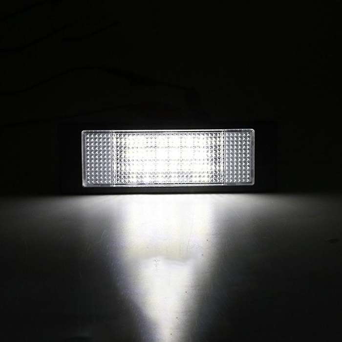 2pcs/lot Car Led License Number Plate Light for -bmw E81 E87 E63 E64