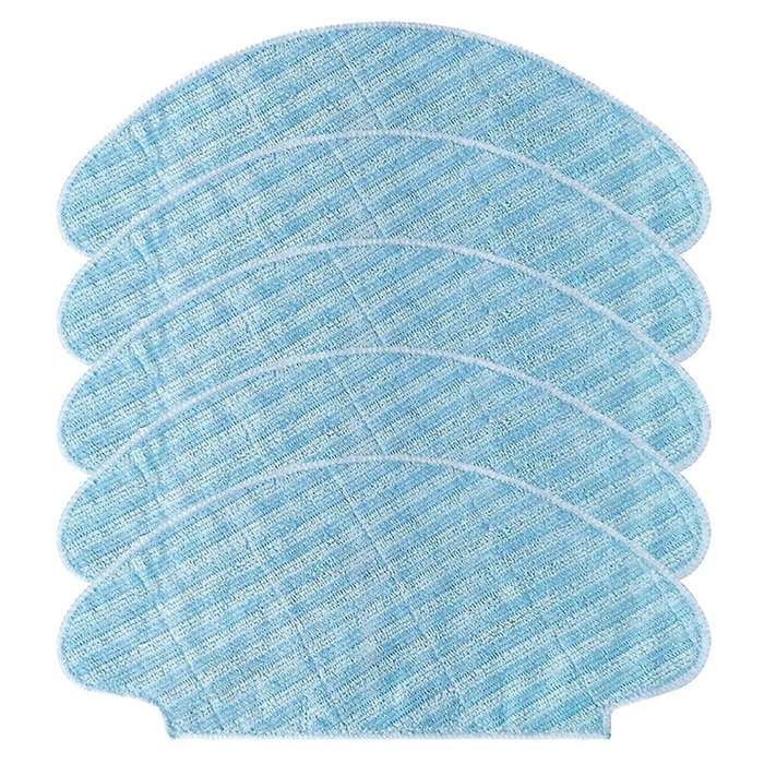 5pcs Mop Cloth for Tefal Rg6875 Lsweep X3 Robot Vacuum Cleaner Parts