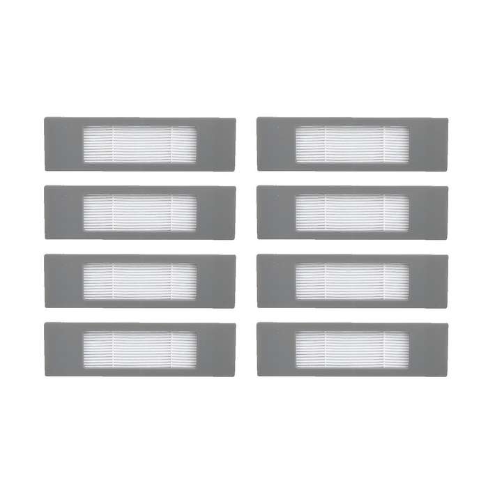 8pcs Replacement Vacuum Cleaner Robot Dust Hepa Filter for Ecovacs