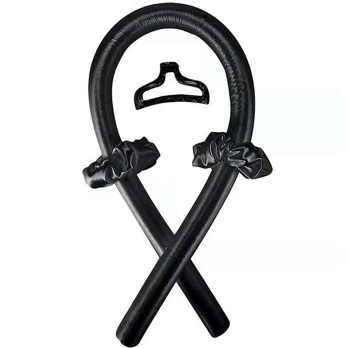Rubber Heatless Curling Rod Headband Lazy Curler Set No Heat Spiral
