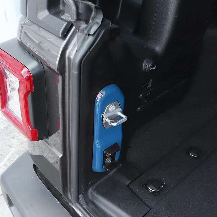 Trunk Lock Panel for Jeep Wrangler Jl 2018-2021 (abs Blue)