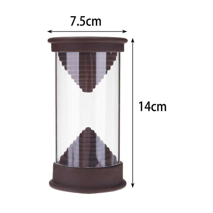 Hourglass Zisha Pottery Backflow Waterfall Smoke Incense Burner