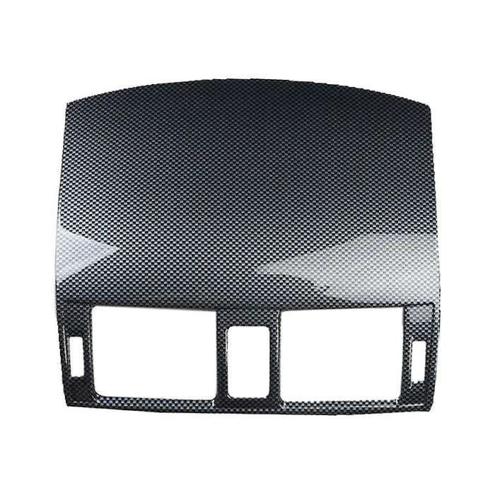 Car Carbon Fiber Style Console Air Vent Cover Trim Fit for Toyota
