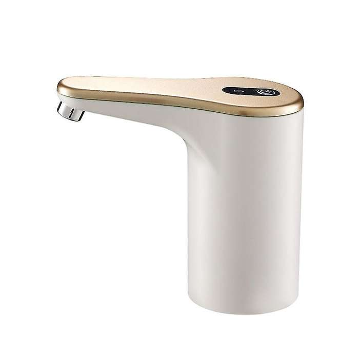 Automatic Rechargable Portable Electric Water Bottle Pump Gold