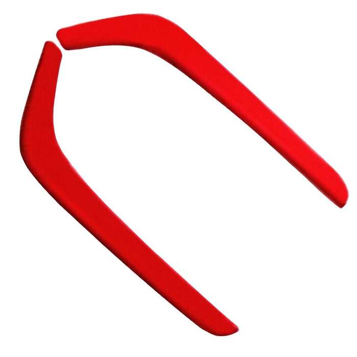 Red Front Fog Lamp Light Strip Trim for Honda Cr-v Crv 2017 2018 2019