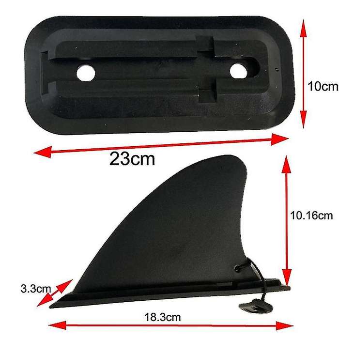 Kayak Tracking Fin Skeg Integral Fin 4 Inch Board Kayak Accessories