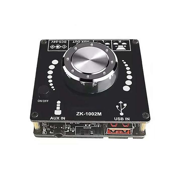 Zk1002m Bluetooth 5.0 Aux Usb Audio Amplifier Module 100wx2