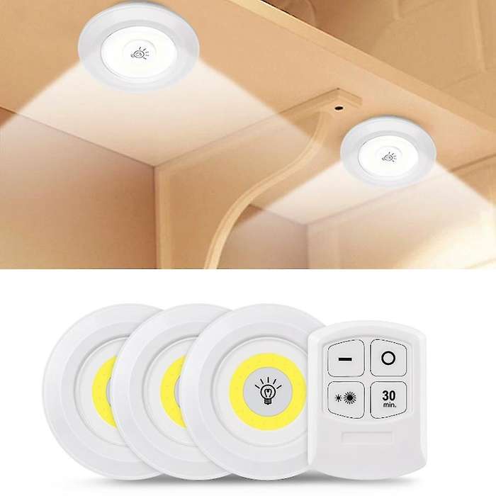 Led Cob Under Cabinet Night Light 3w Super Bright Closet Lighting