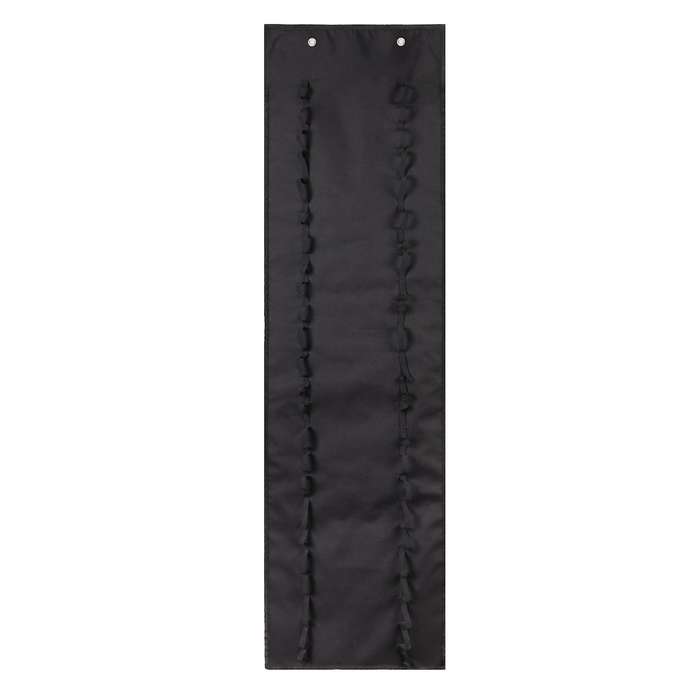 48grid Vinyl Storage Holder Hanging Bag Hanging Behind The Door-a