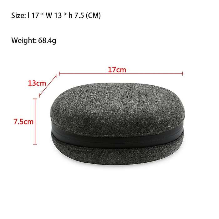 For Beats Solo Pro Headset Box Felt Headphone Case Storage Cover