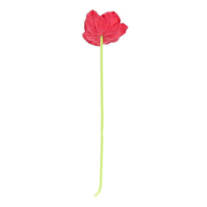 Artificial Mini Pu Poppy for Wedding Home Party Decor (pack Of 10)