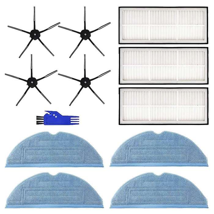 Filter Brush Wipe Set for Xiaomi Roborock S7 T7 T7s T7 Plus T7s Plus