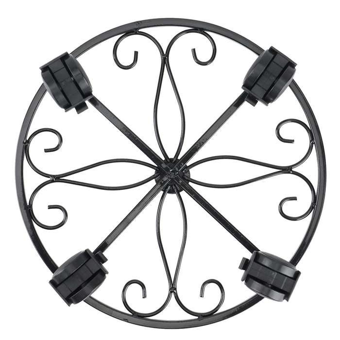 Plant Caddy with Wheels Rolling Plant Stand, Potted Plant Dolly A