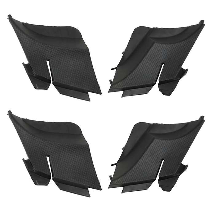 2x Car Engine Hood Hinge Cover for Honda Fit Jazz 2005-2008