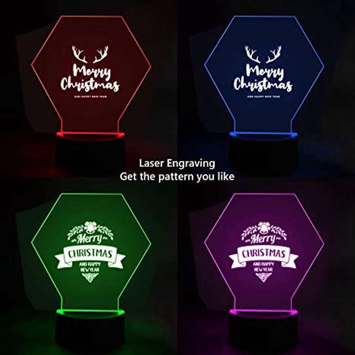 2mm Acrylic Blanks for Light Base, 6pcs Clear Acrylic Sheets