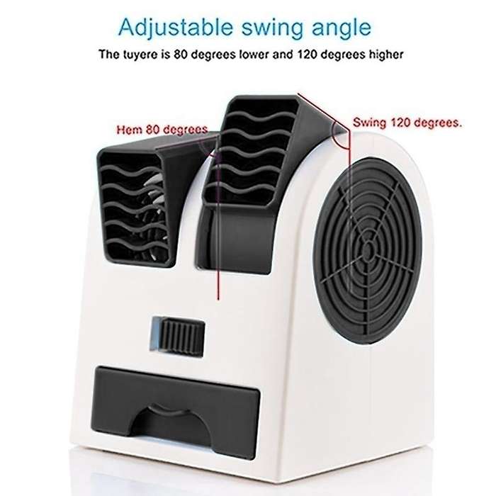 Mini Air Conditioning 3-in-1 Fan Humidifier Purifier for Home