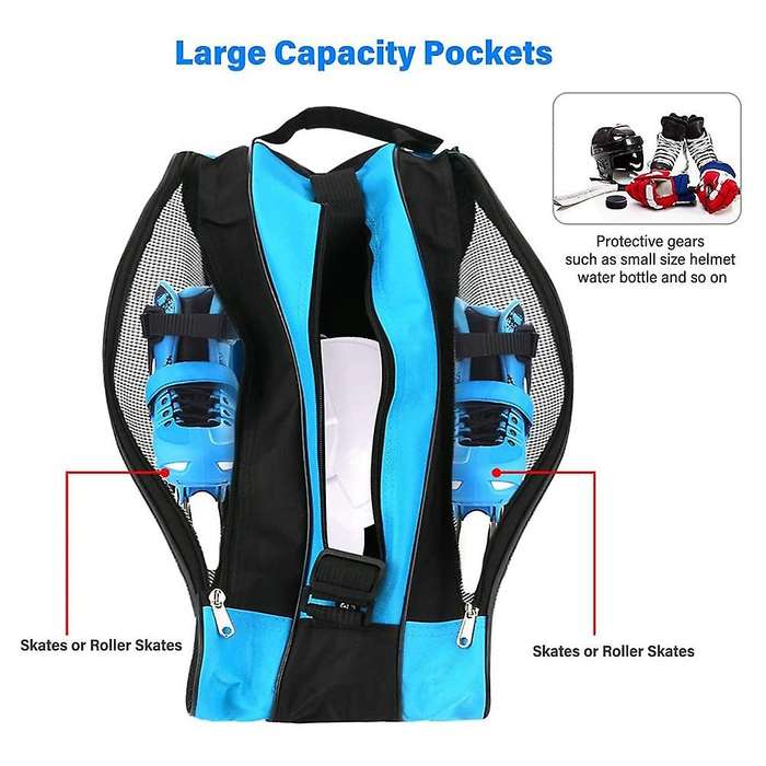 Inline/roller Skate Carry Bag, Shoulder and Top Roller Skating Bag