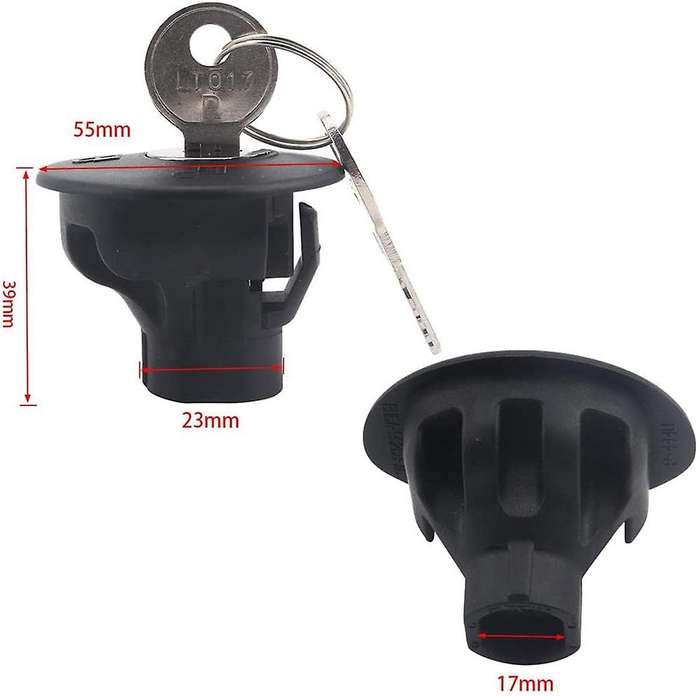8u5z9c268b Locking Fuel Gas Tank Cap for Ford Edge Escape F-150
