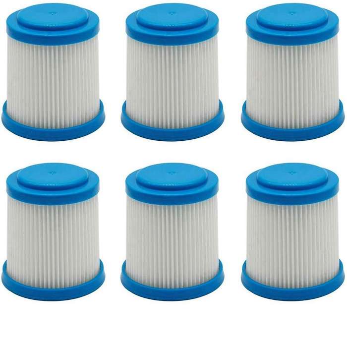 6pcs Vpf20 Replacement Filter for Black&decker Pet Smartech Lithium