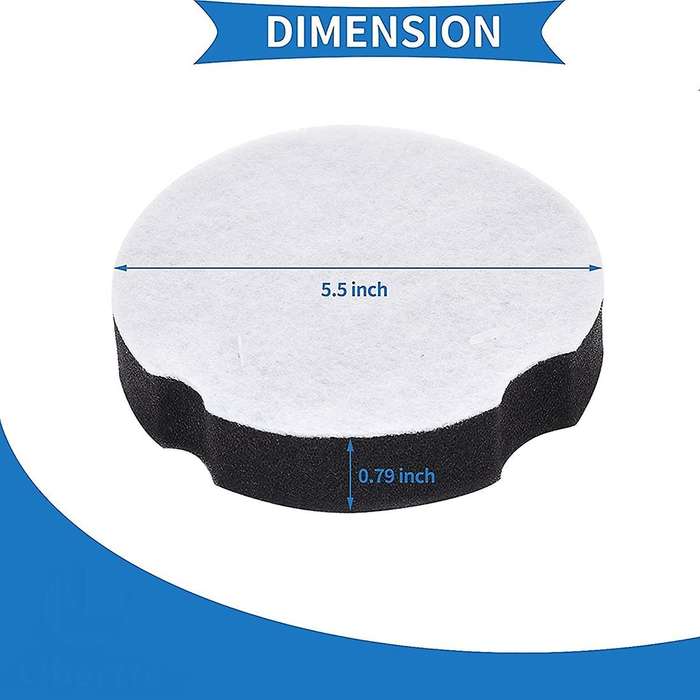 6pack Filter for Bissell Powerforce 1520&2112 Series Vacuum Cleaner