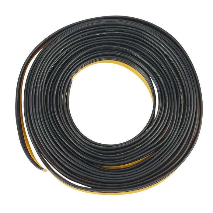 5m/roll 18awg Ul1007 6p Parallel Ribbon Flat Cable, Black+yellow