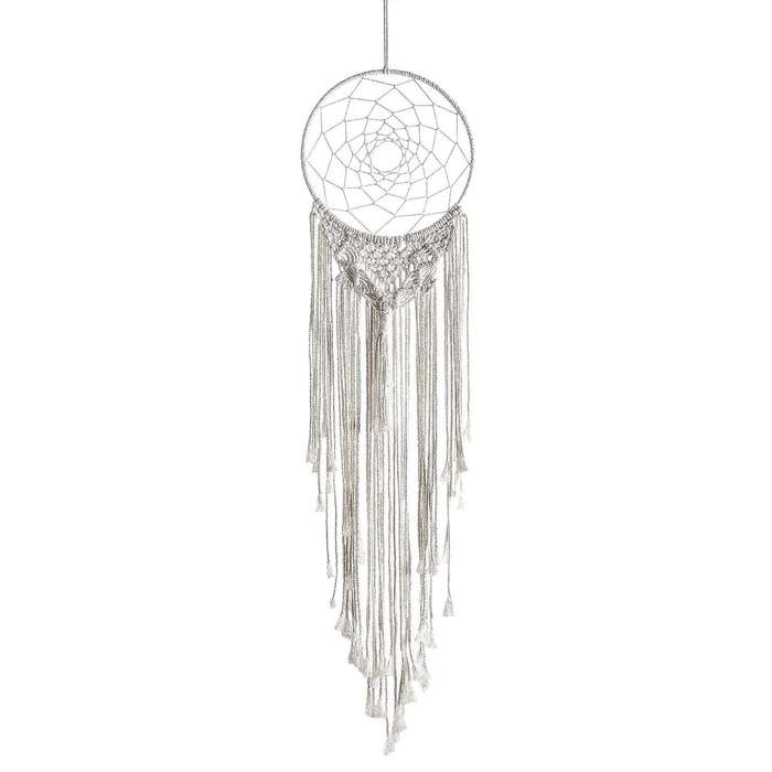 Circle Dream Catcher, Cotton Woven Wall Hanging Macrame Decor Gift