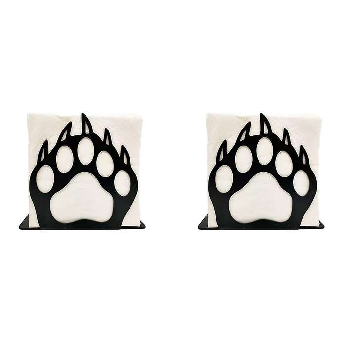 2pcs Black Metal Napkin Holder, Animal Napkin Holder,napkin Dispenser