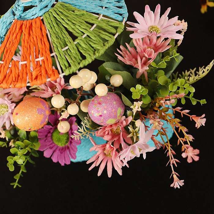 Easter Decor for Home Front Door Desktop Ornaments Farmhouse