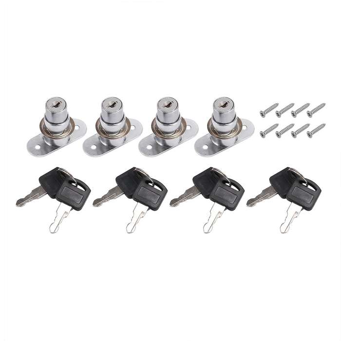 Drawer Desk Lock, 3/4inch Cylinder Diameter 7/8inch Cylinder Length