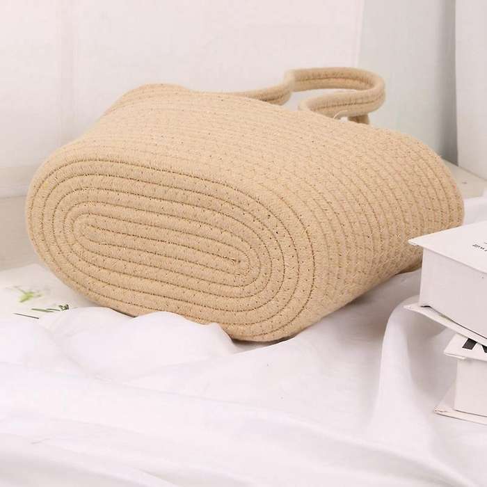Woven Basket,for Farmhouse Wall Decor,cotton Rope Basket,for Organize