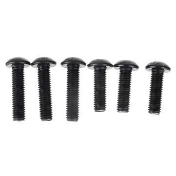 1060pcs M2 M3 M4 M5 Hex Socket Screw Set Carbon Steel Semicircular Head Screws