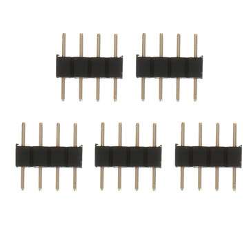 10MM RGB 3528 5050 4Pin LED Strip Light Connector Kit PCB Ribbon Cable PCB Clip Adapter Provides Mos