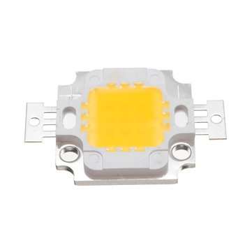 10pcs 10W 900LM Warm White High Bright LED Light Lamp Chip DC 9-12V