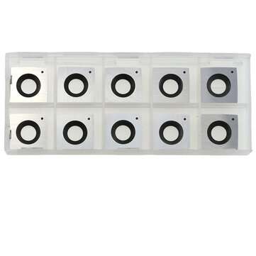 10Pcs 15152.5mm 90HRC Hardness Carbide Insert Cutters for Wood Turning Tool Woodworking Lathe To