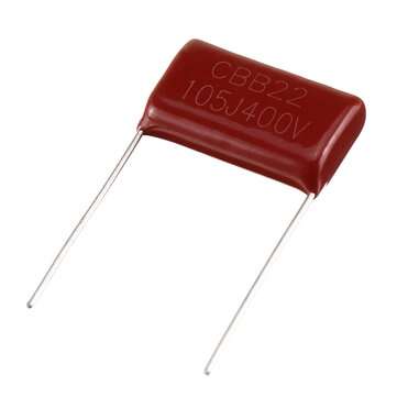 10pcs 400V105 1UF Pitch 20MM 400V 105 1000NF CBB Polypropylene Film Capacitor CBB22 105J 400V